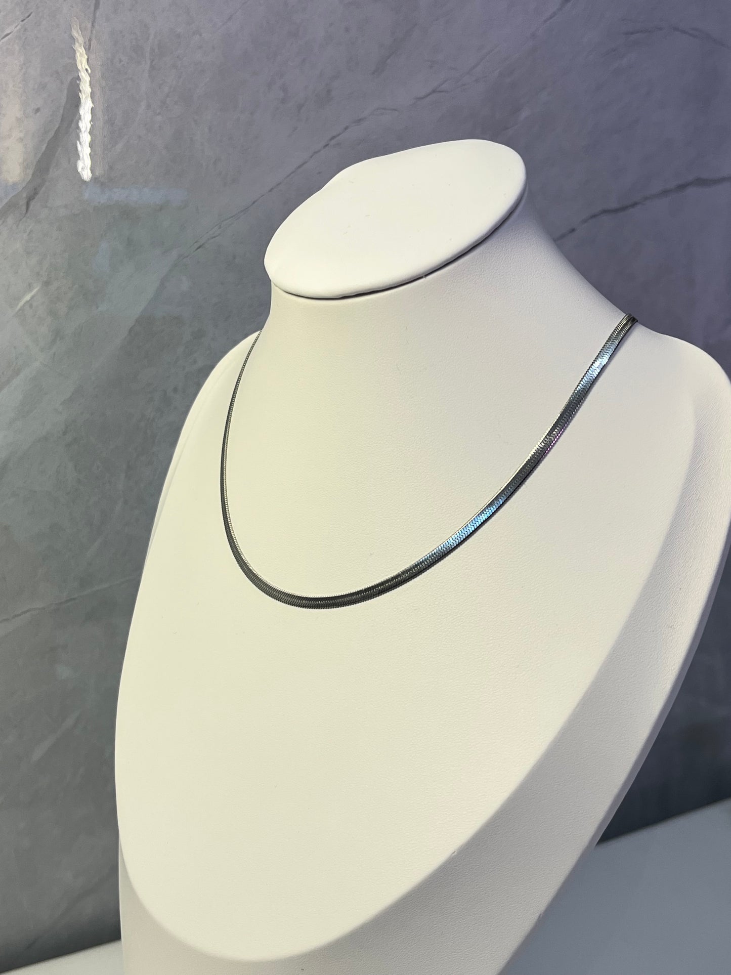 Cadena Lisa Mini Plata