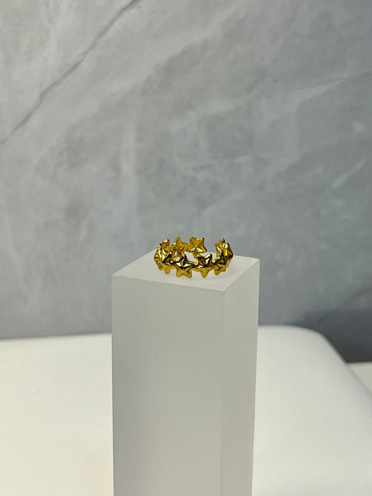 Anillo Stars Dorado