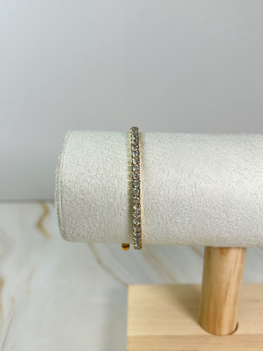 Pulsera tifany dorada