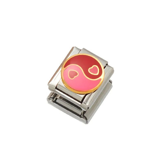 Charm YinYang Mini Hearts