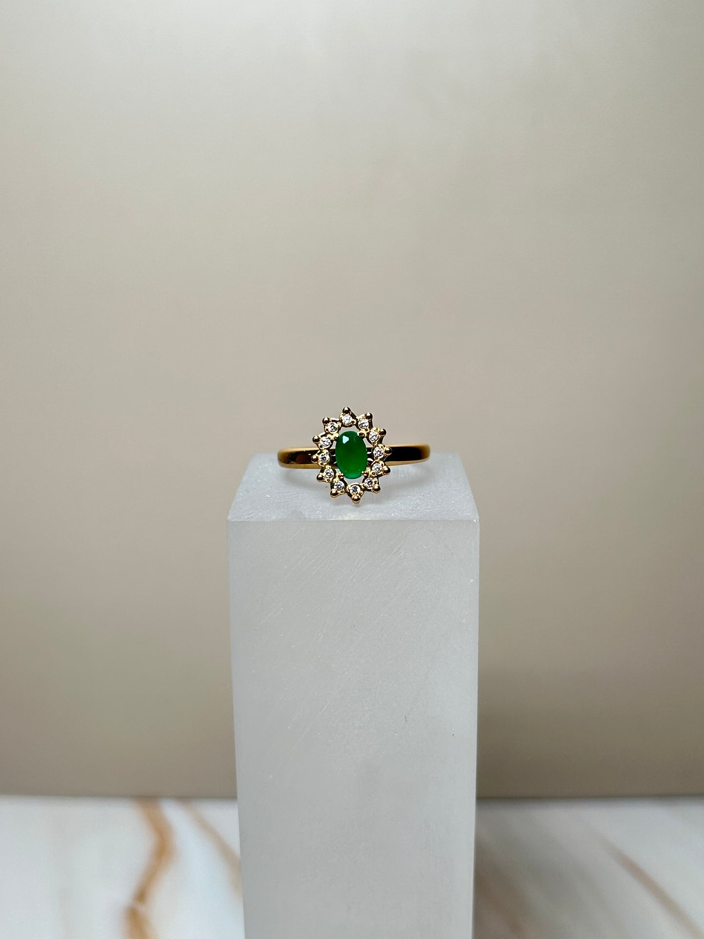 Anillo brillo green opaco