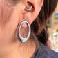 Aretes Oval Silver