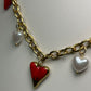 Collar love pearl