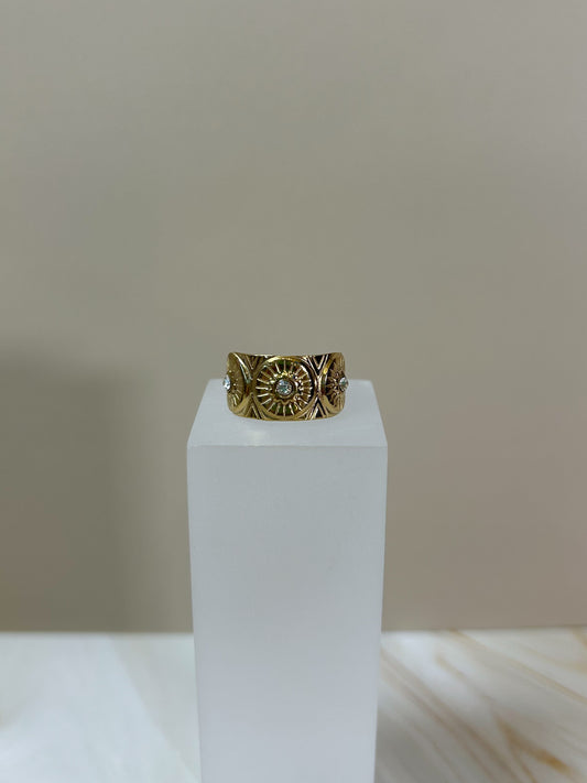 Anillo Radiante golden