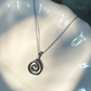 Collar Espiral Plata