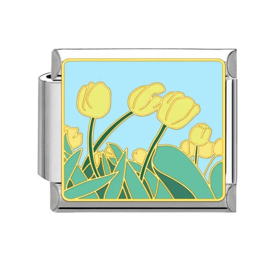 Charm Tulipanes Amarillos