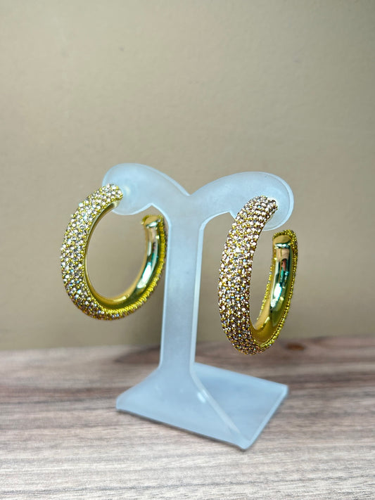 aretes blim champagne