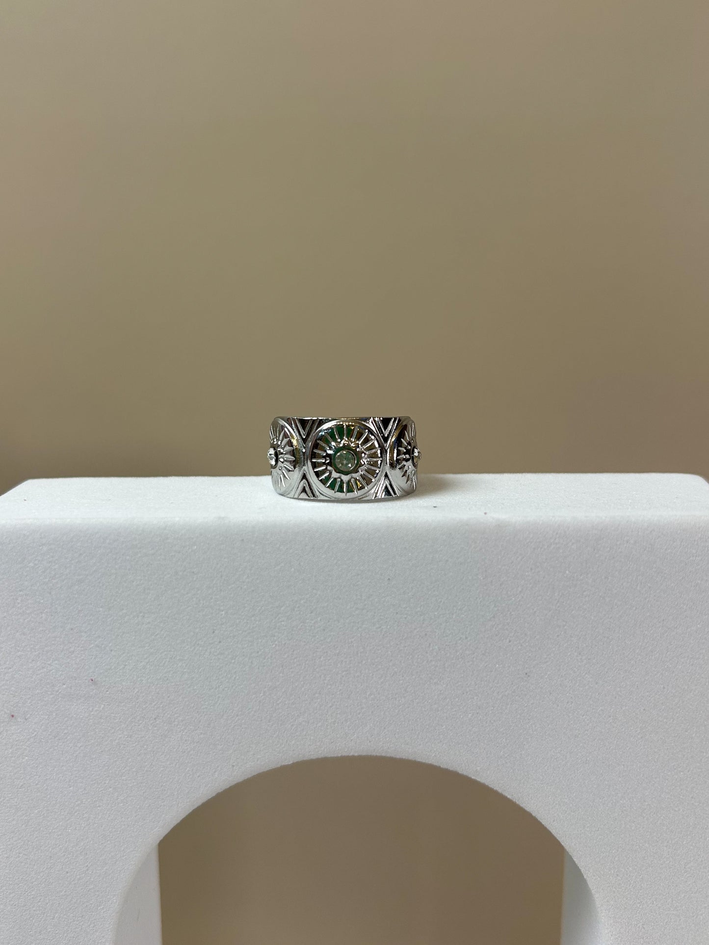 Anillo Radiante silver