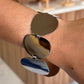 pulsera chunky plata