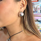 Aretes Maxi Ball Plata