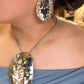 Collar & Aretes Maxi Stones plata