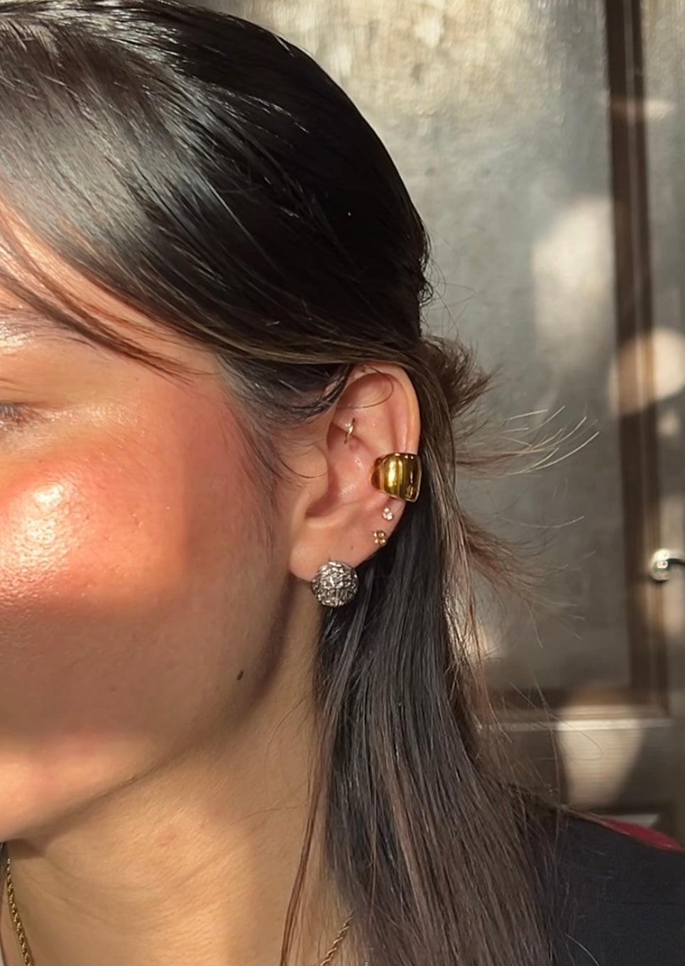 Ear cuff Gales gold