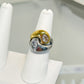 Anillo YinYang Bicolor