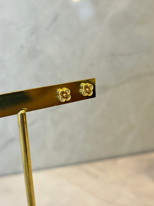 Aretes vc mini dorado