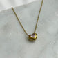 Collar heart rosa