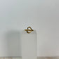 Anillo flecha corazón