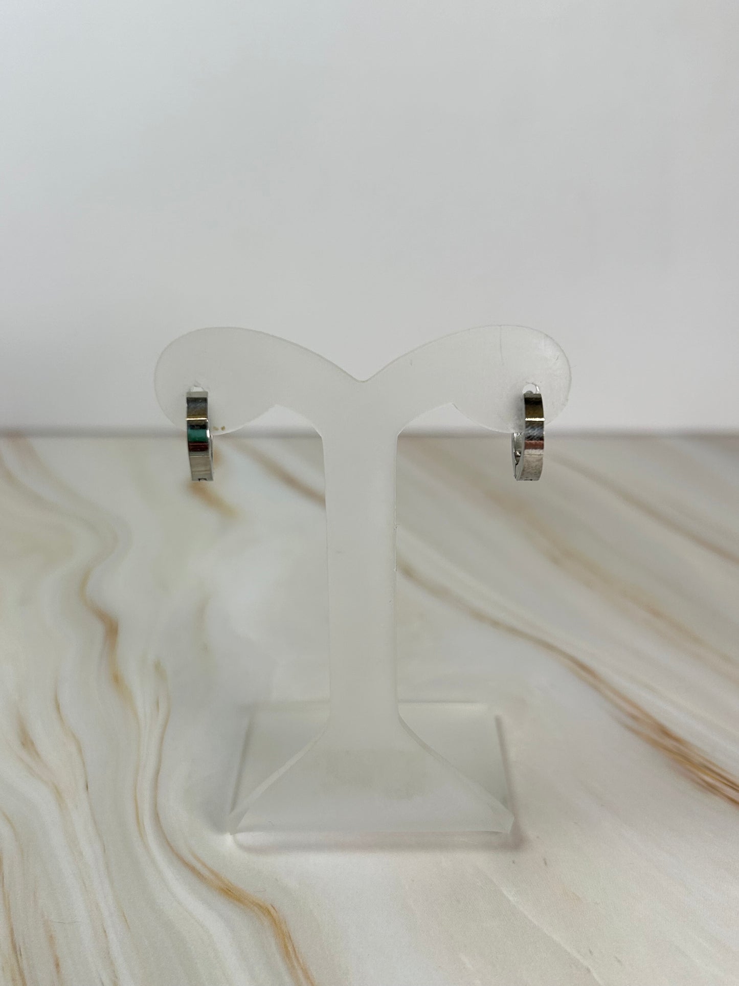 Argollas circular plata