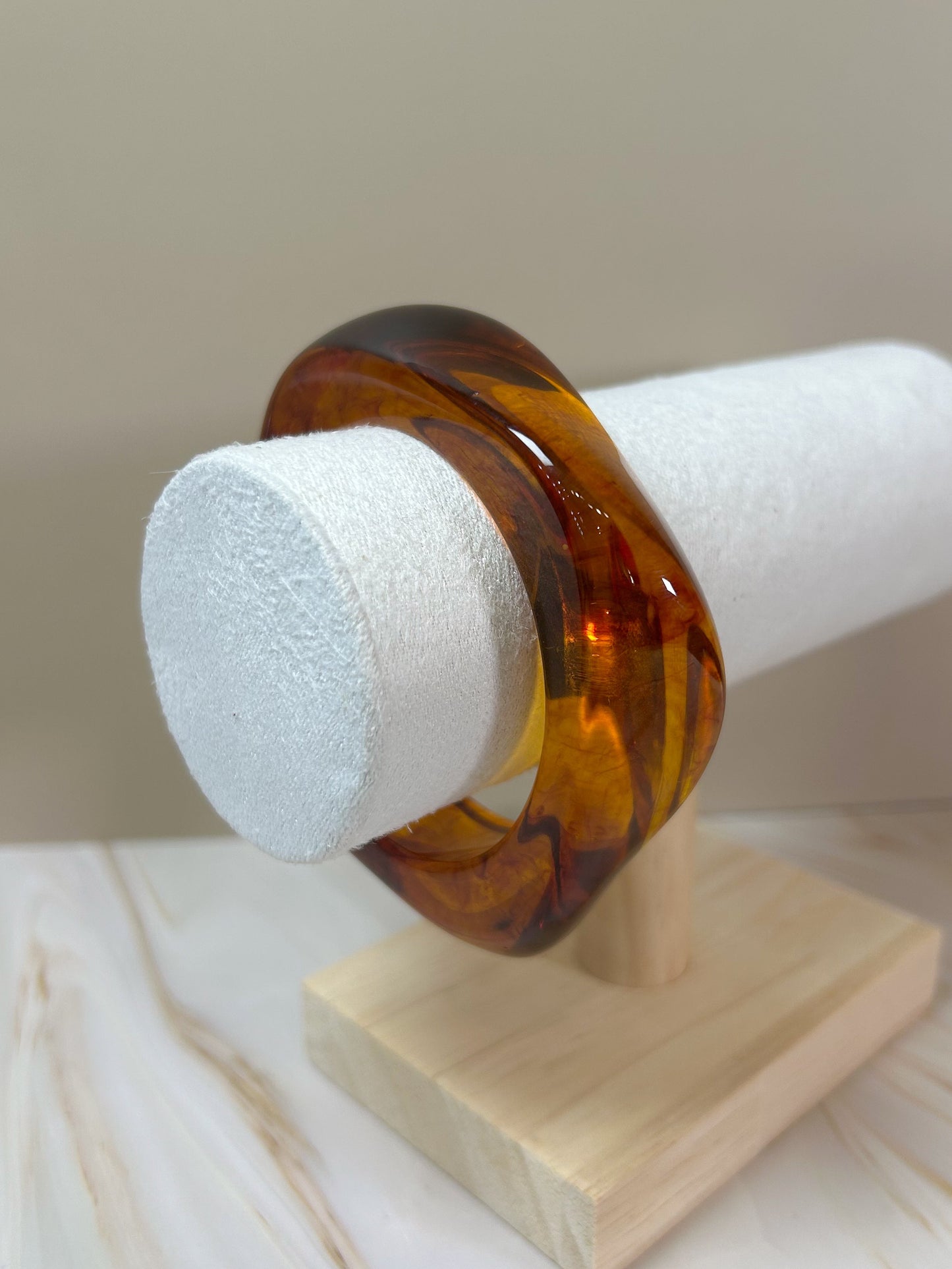 Pulsera Marble brown