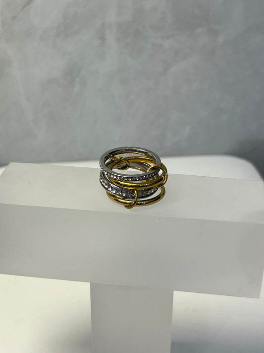 Anillo Fourth Aro Bicolor