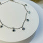 Tobillera Coin Silver