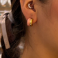 Aretes Doble Mini Rosa