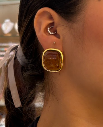 Aretes Maxi Piedra