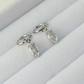 Hoops Diamond Silver