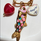 Collar Bali Rosa & Charms