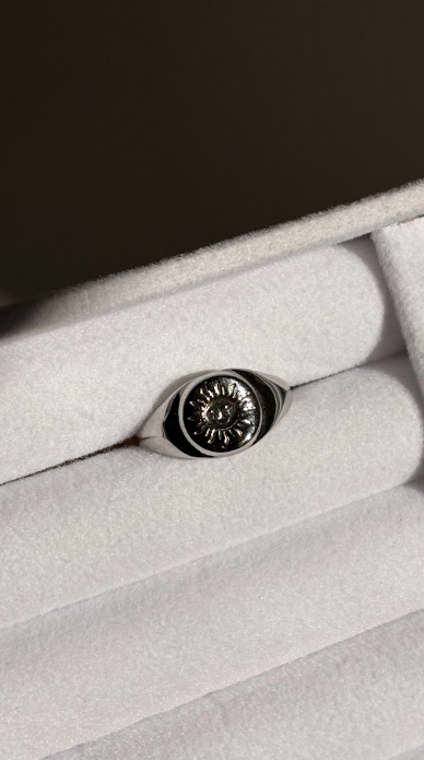 Anillo Sol Plata