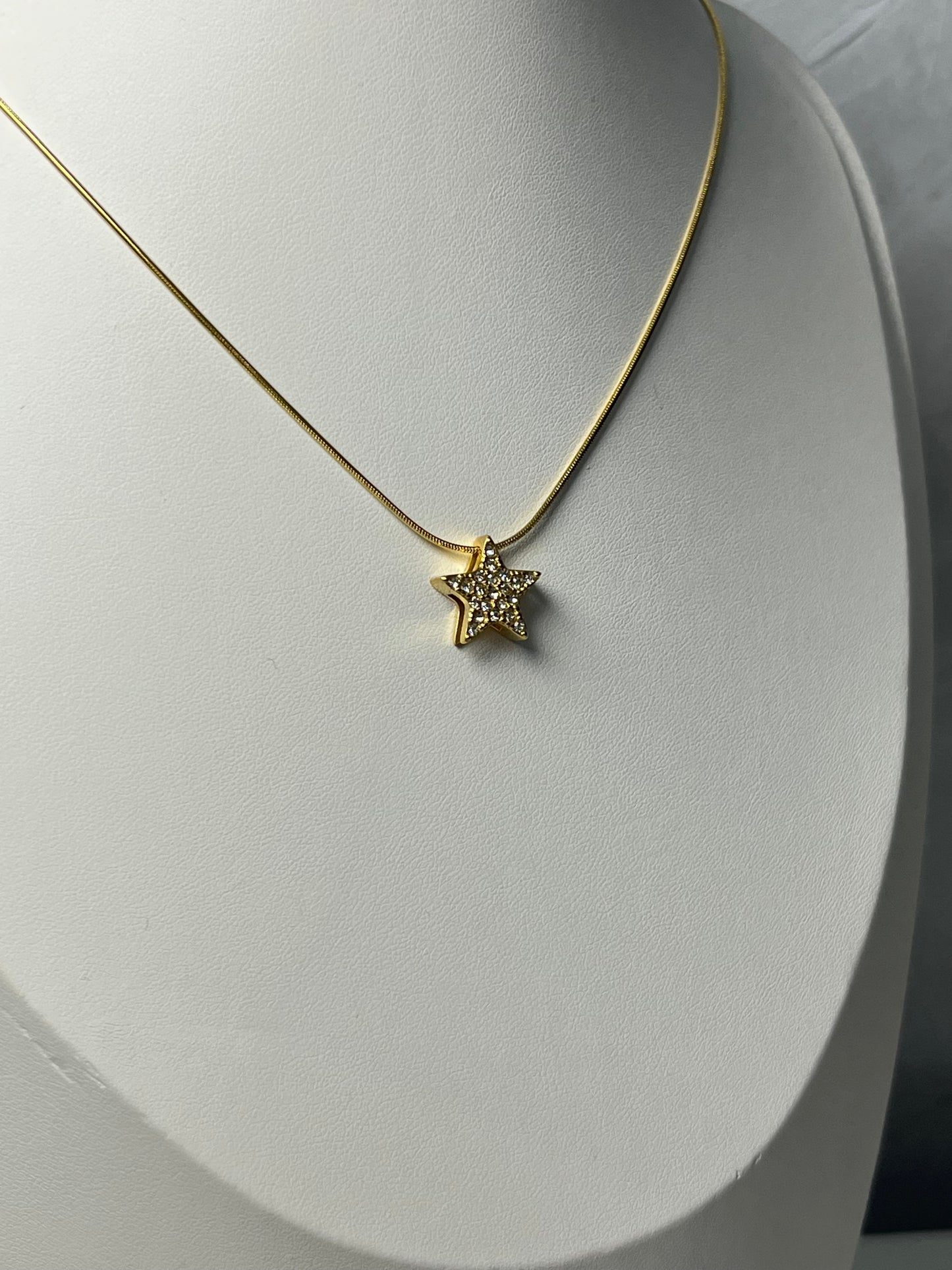 Collar Estrella Shine Gold