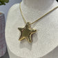 Collar Estrella Xl Globo Dorado
