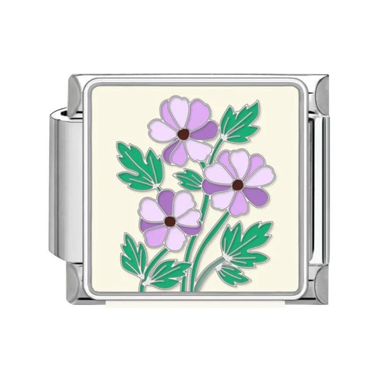 Charm Flor Lila