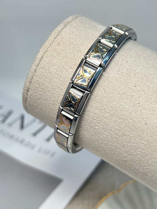 Brazalete Italiano Mariposas