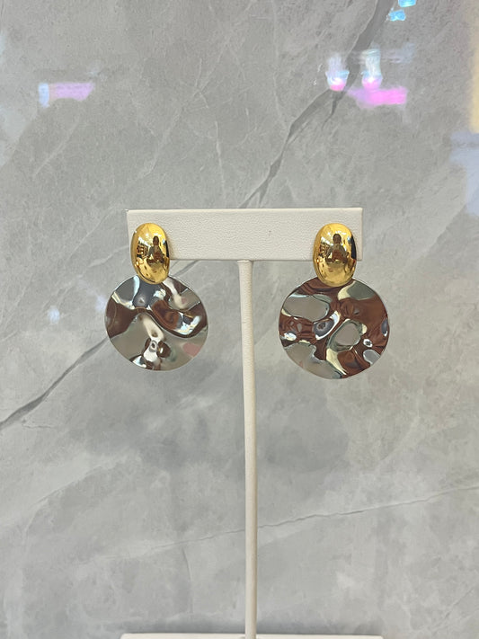 Aretes Olga Bicolor