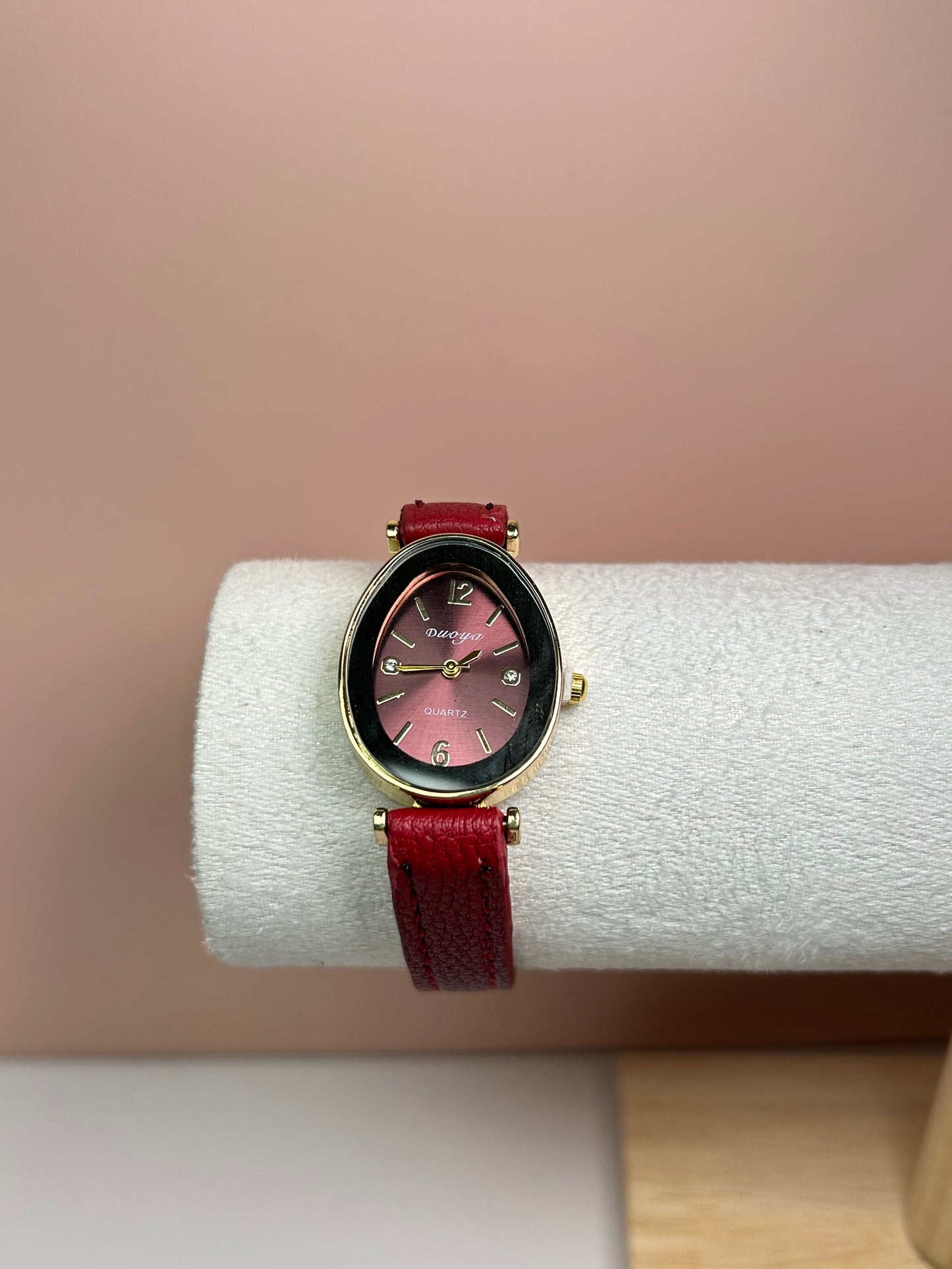 Reloj piel red