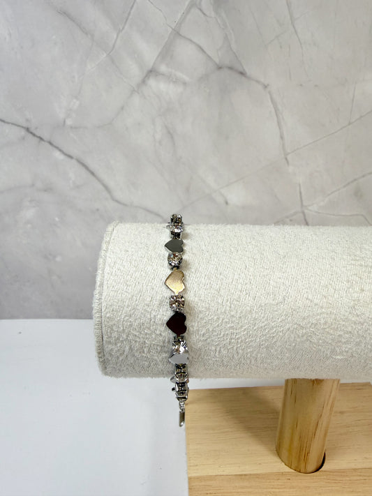 Pulsera love silver
