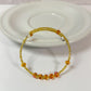 Pulsera Orange pearls