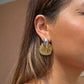 Aretes Clam Bicolor