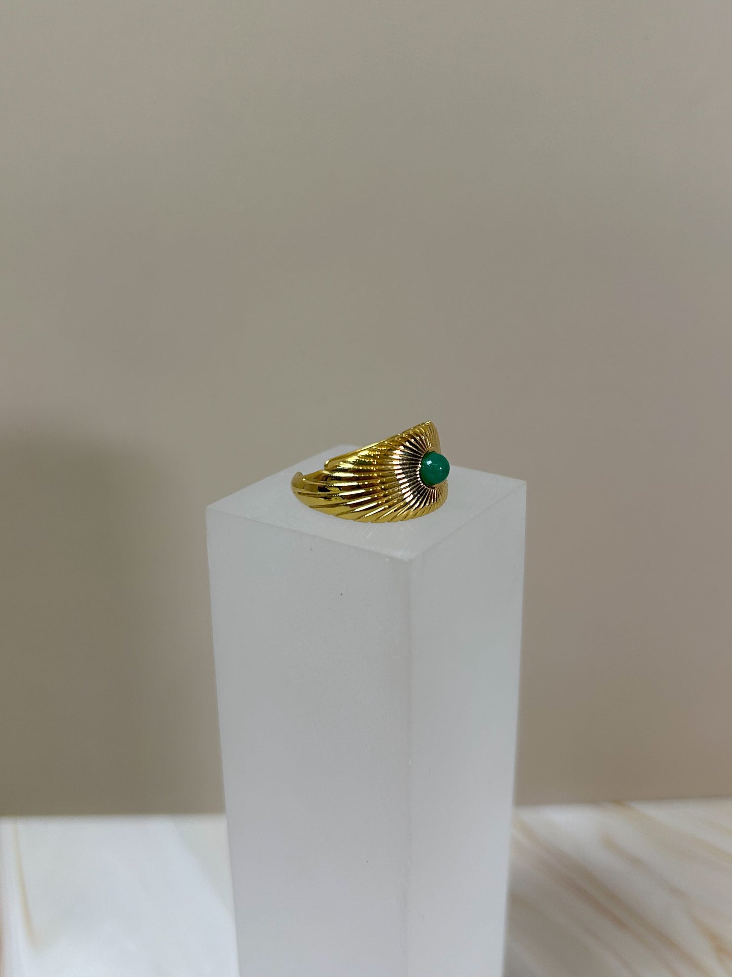 Anillo Tesoro verde