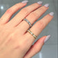 Anillo diamond plata
