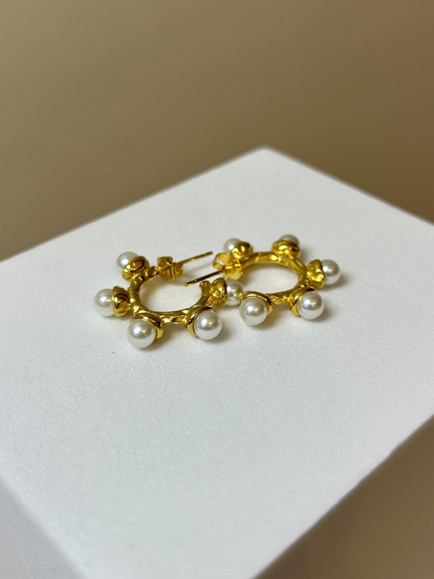 Aretes Elegant pearls