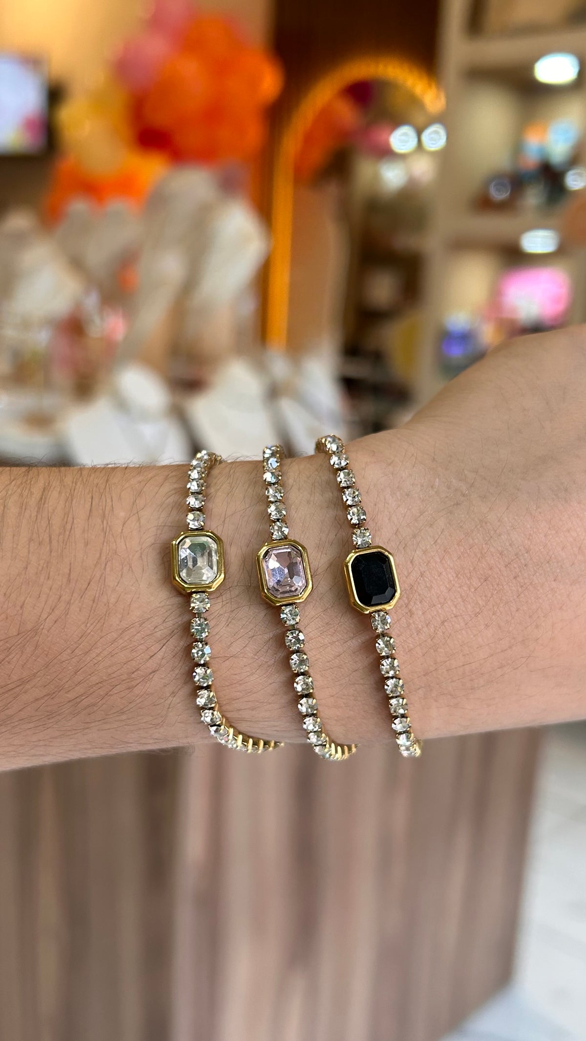 pulsera blim blim blanco