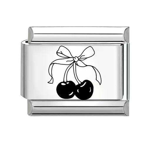 Charm Cherry B&W