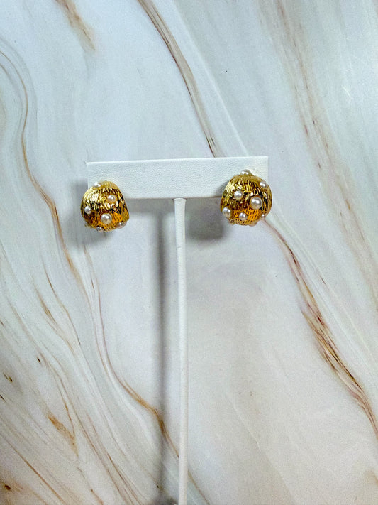 Aretes The Golden Drop