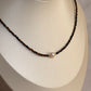 Collar perla coffee