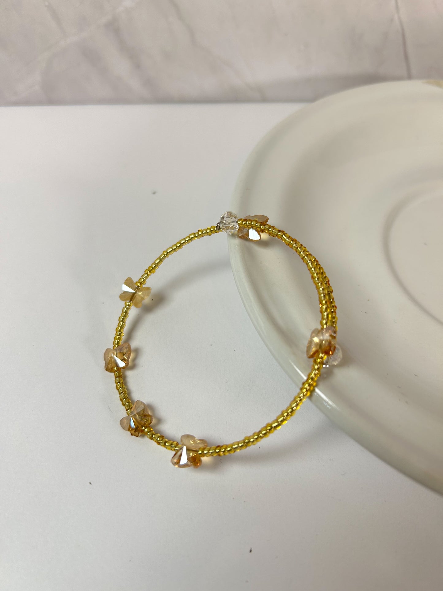 Pulsera stone mariposa