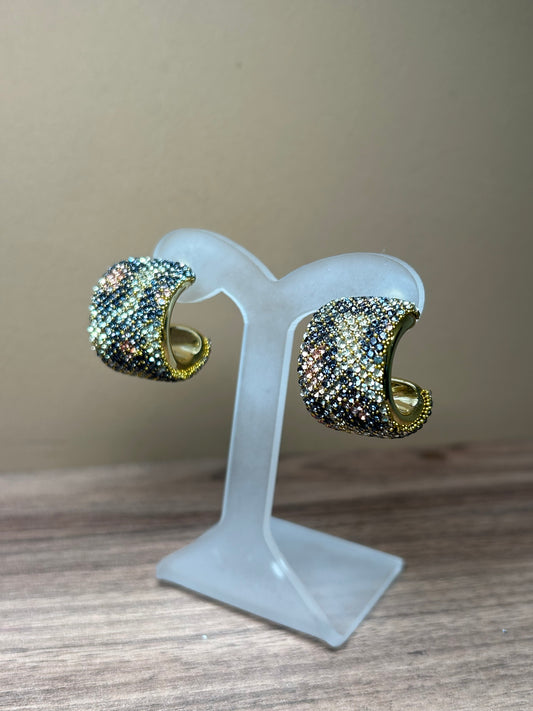 aretes blim animal print