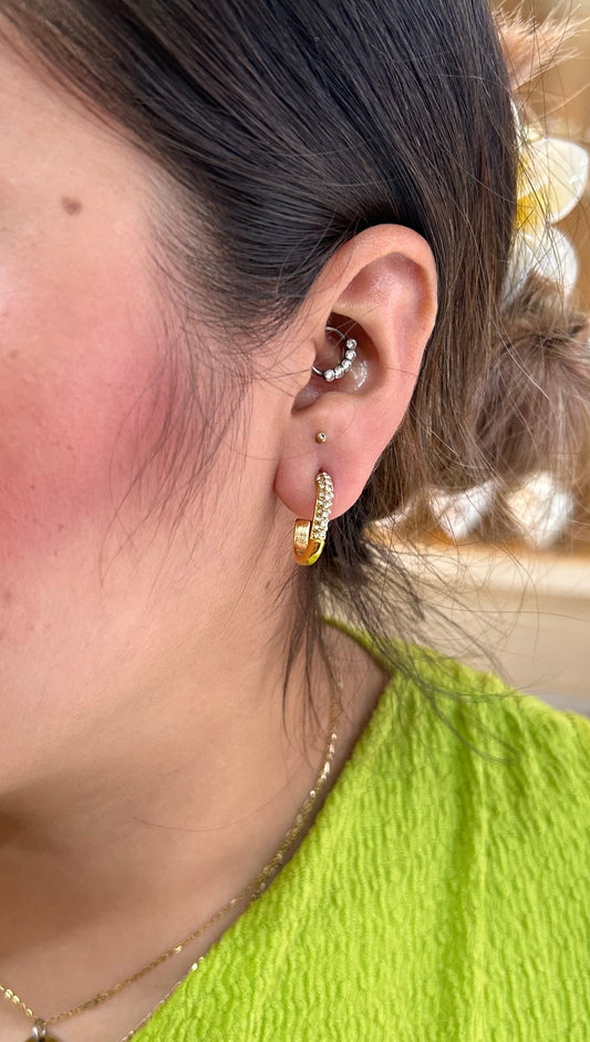 Arete brillo luna