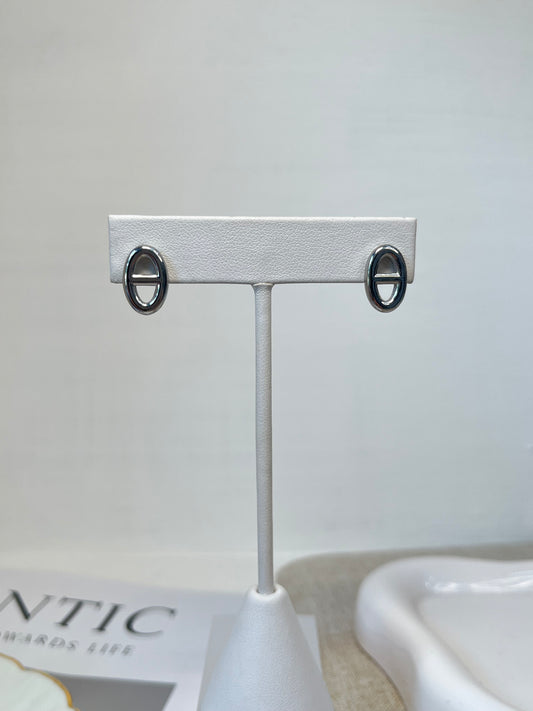 Aretes Corcho Plata