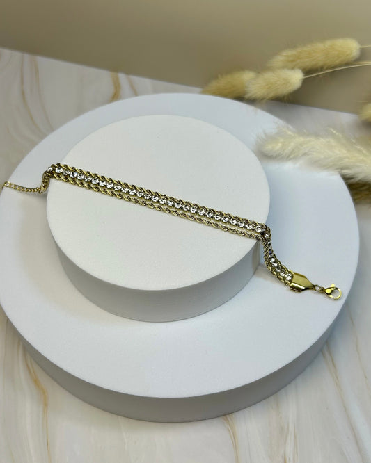 Pulsera Double Vic Diamond